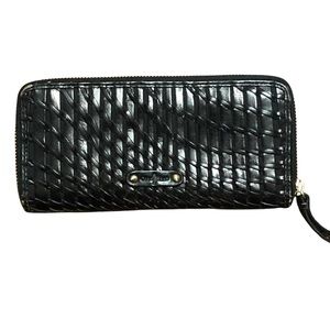 Cole Haan Genevieve Leather Zip Around Wallet